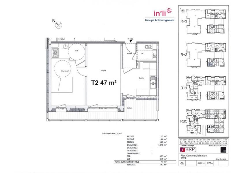 Maison à louer, 47m², RUEIL MALMAISON