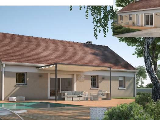 Terrain avec maison neuve à vendre 184 900 € 3 pièces 2 chambres 65 m² 687 m² de terrain Ardenay-sur-Mérize 72370