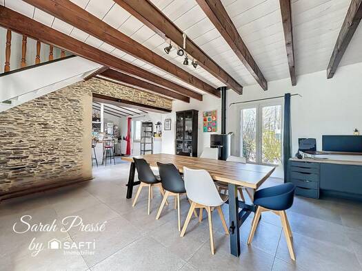 Maison à vendre 249 000 € 5 pièces 3 chambres 128 m² 370 m² de terrain La Remaudière 44430