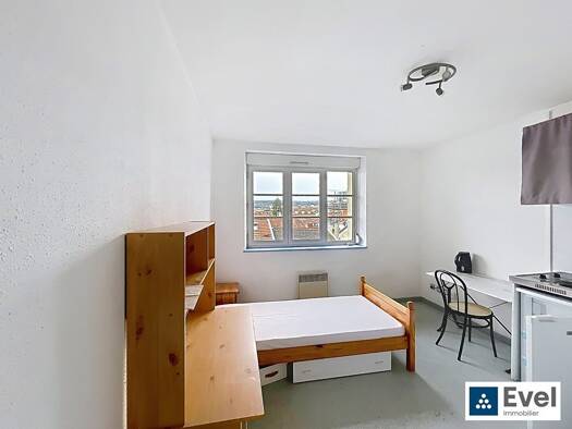 Appartement à vendre 39 000 € 1 pièce 14 m² Étage 3/3 Mon Désert-Jeanne d'Arc Nancy 54100