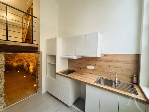 Duplex à louer 830 € 2 pièces 1 chambre 50 m² RDC Collegiale Mantes-la-Jolie 78200