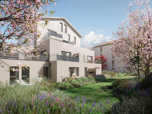 Appartement à vendre - neuf 260 000 € 3 pièces 62 m² RDC dès le 30/06/2028 Geraniums-Champlantier-La Begude Feyzin 69320