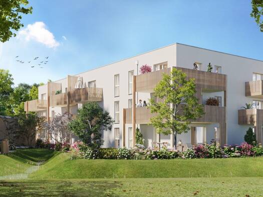 Appartement à vendre - neuf 185 000 € 3 pièces 2 chambres 62,1 m² dès le 31/12/2027 Saint Pierre le Potier-Bois l'Huisserie Laval 53000