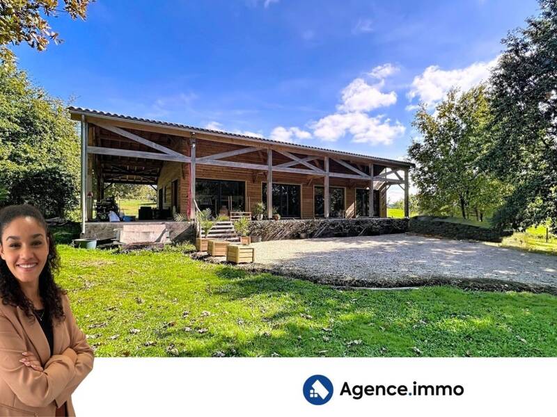 Maison à vendre, 160m², SAINT BONNET SUR GIRONDE