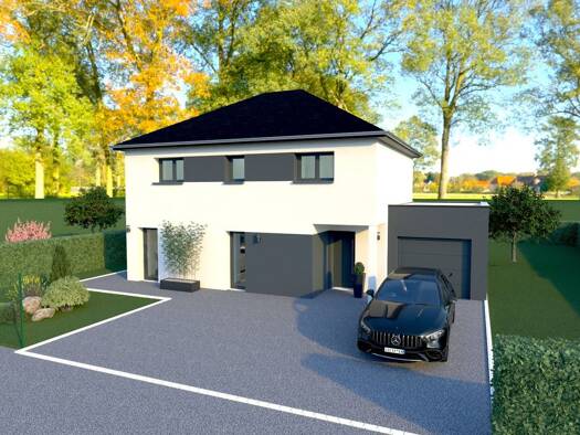 Terrain avec maison neuve à vendre 272 000 € 6 pièces 5 chambres 120 m² 500 m² de terrain Lens 62300