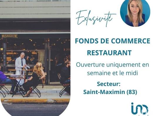 Local commercial à vendre 176 000 € 200 m² de surface de vente Nord Ouest Saint-Maximin-la-Sainte-Baume 83470