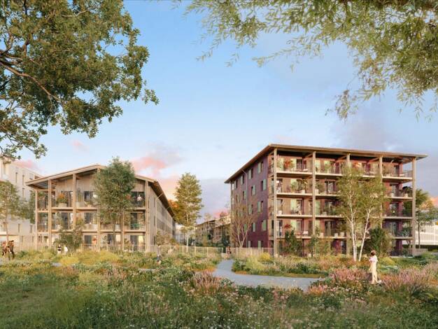 Appartement à vendre - neuf 168 100 € 4 pièces 64,8 m² 3 étages dès le 31/12/2027 Méons-Le Soleil Saint-Étienne 42000