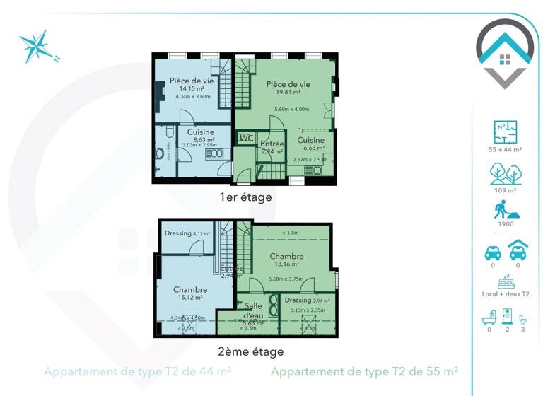 Maison à vendre 120 000 € 6 pièces 3<br/>chambres 99 m²<br/>superficie 109 m²<br/>terrain Le Plateau Souppes-sur-Loing 77460