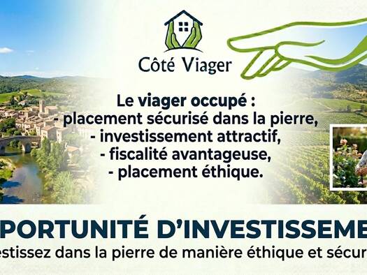 Maison en viager occupé Bouquet 43 700 € 5 pièces 3 chambres 125,6 m² Laure-Minervois 11800
