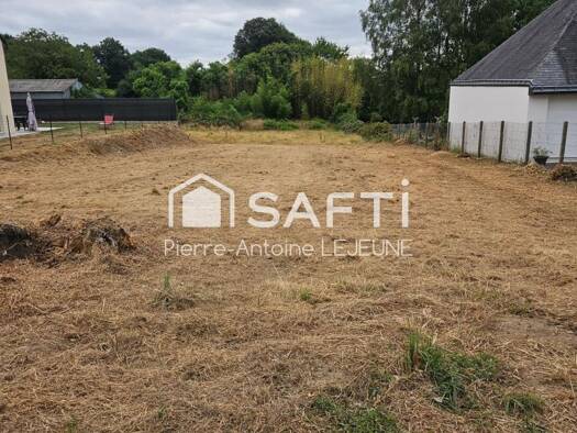 Terrain constructible viabilisé à vendre 44 000 € 614 m² de terrain Limerzel 56220