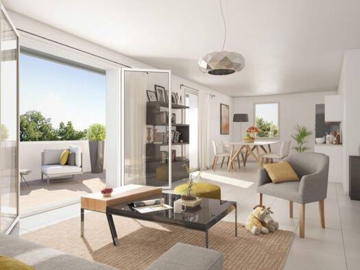 Appartement à vendre - Neuf 313 000 € 3 pièces 1 chambre 62 m² Étage 2/4 Brignais 69530