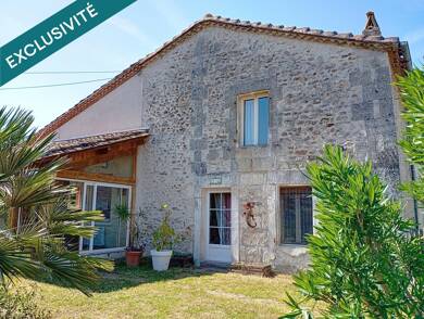 Maison à vendre 169 000 € 6 pièces 4 chambres 163 m² 545 m² de terrain Rougnac 16320