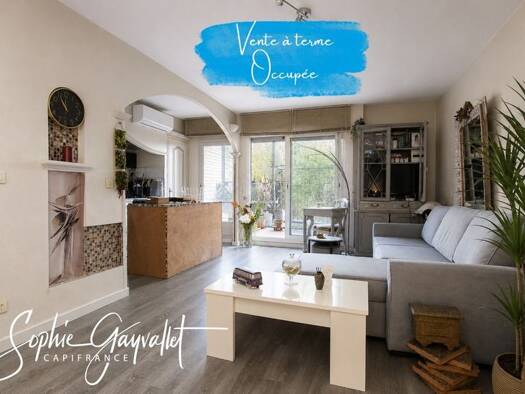 Appartement en viager occupé Bouquet 88 400 € 2 pièces 1 chambre 45 m² RDC/4 Jas de Bouffan Aix-en-Provence 13090