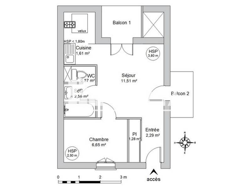 Maison à louer, 27m², NEUVECELLE