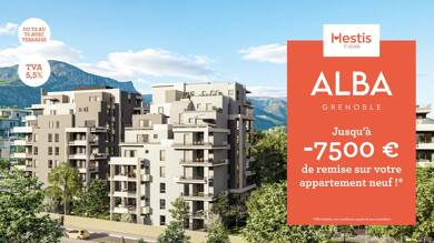 Appartement à vendre - Neuf 437 000 € 5 pièces 119,3 m² Abry Grenoble 38100