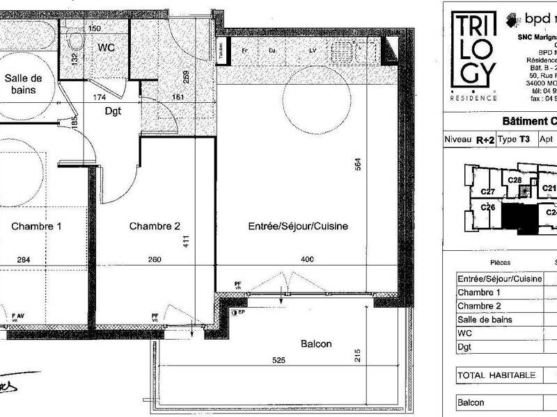 Maison à louer, 58m², MONTPELLIER