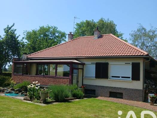 Maison de plain-pied à vendre 279 000 € 5 pièces 3 chambres 100 m² 1 520 m² de terrain Haspres 59198