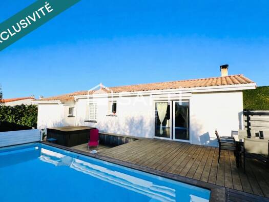 Maison à vendre 349 000 € 3 pièces 2 chambres 82 m² 645 m² de terrain Sud Bassens 33530