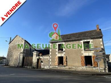Maison à vendre 39 200 € 3 pièces 3 chambres 86 m² 1 211 m² de terrain Maulay 86200