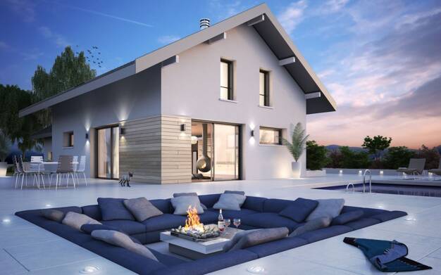 Terrain avec maison neuve à vendre 740 538 € Sciez 74140