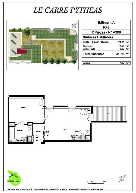 Maison à louer, 41m², SAINT NAZAIRE