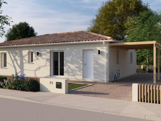 Terrain avec maison neuve à vendre 221 000 € 4 pièces 3 chambres 90 m² 408 m² de terrain Objat 19130