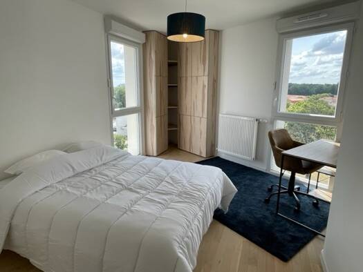 Colocation à louer 575 € 1 pièce 12 m² RDC Mérignac 33700