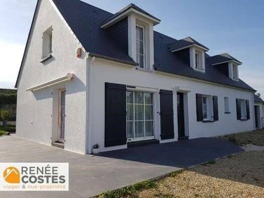 Maison en viager occupé Bouquet 86 000 € 6 pièces 5 chambres 180 m² 1 223 m² de terrain Saint-Sauveur-le-Vicomte 50390