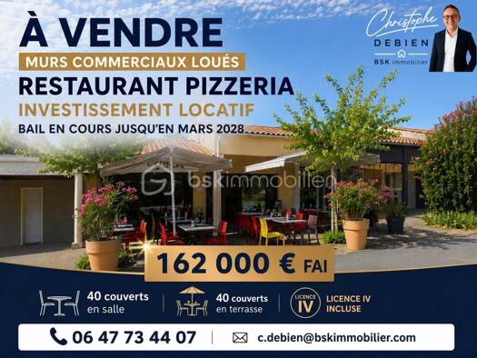 Local commercial à vendre 162 000 € 177 m² de surface de vente Montaigu-Vendée 85600