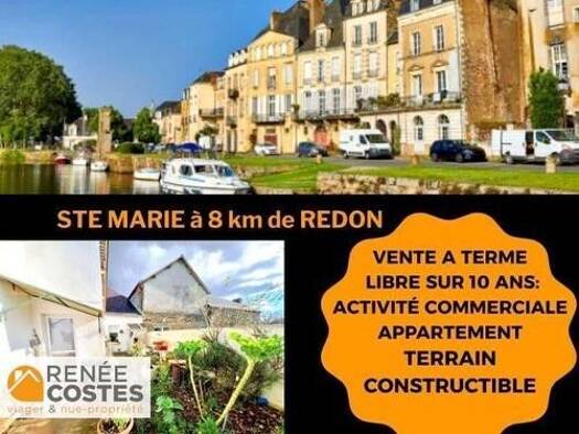 Immeuble à vendre 49 175 € 160 m² Beaumont Nord Redon 35600