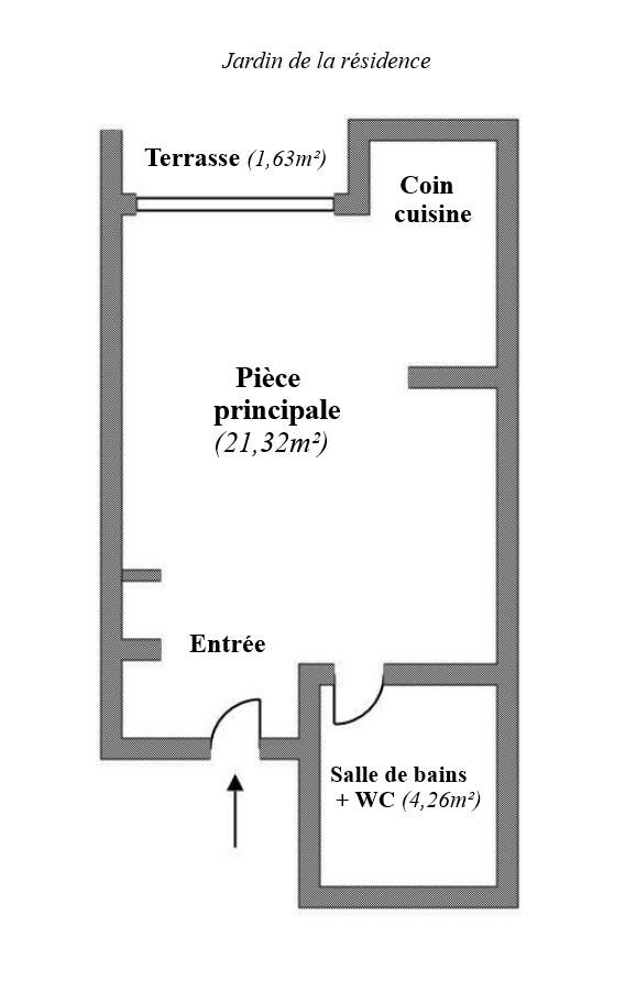 Maison à louer, 25m², MONTREUIL