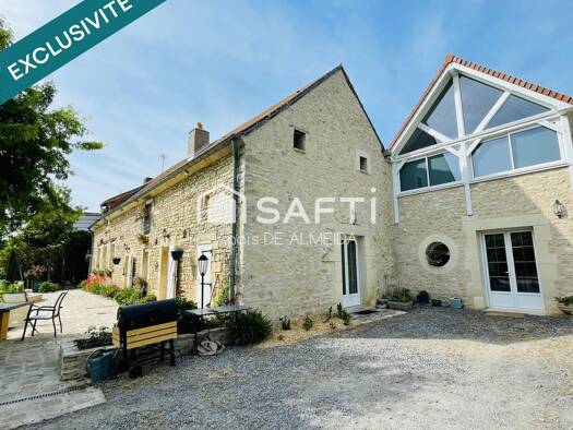 Maison à vendre 470 000 € 7 pièces 3 chambres 194 m² 1 222 m² de terrain Crugny 51170