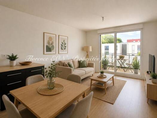 Appartement à vendre 153 700 € 2 pièces 1 chambre 43,34 m² Étage 2/2 Noyal-sur-Vilaine 35530