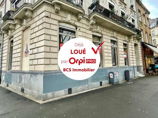 Espace bureau à louer 2 900 € 120 m² de bureaux divisible jusqu'à 120 m² Lille 59800