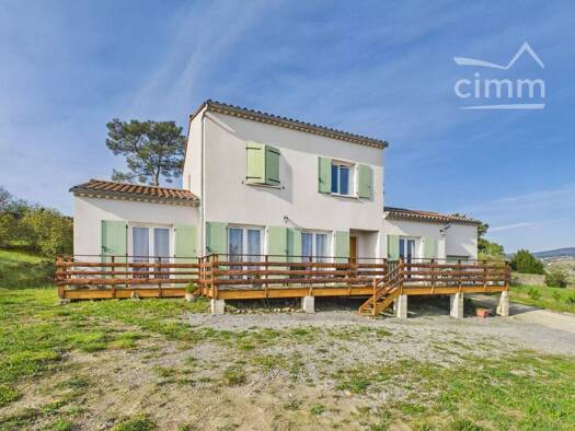 Maison à vendre 305 000 € 5 pièces 4 chambres 127 m² 1 300 m² de terrain Joyeuse 07260