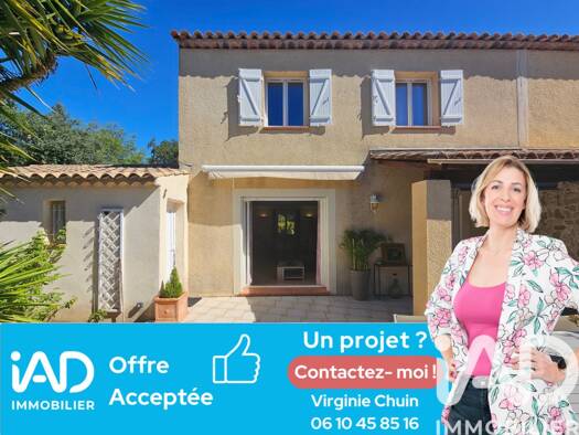 Maison à vendre 540 000 € 4 pièces 3 chambres 97 m² 600 m² de terrain Saint Aygulf Fréjus 83370