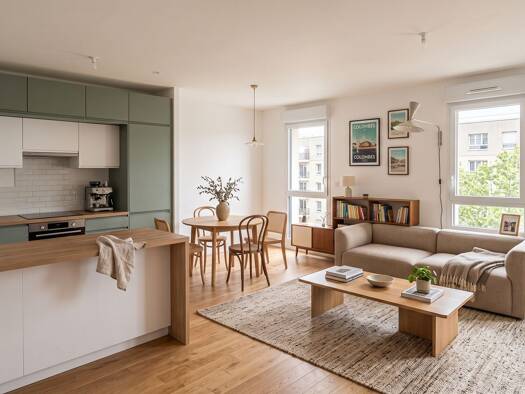 Appartement à vendre - neuf 352 000 € 3 pièces 2 chambres 64 m² Étage 3/6 L'Orage Le Perreux-sur-Marne 94170