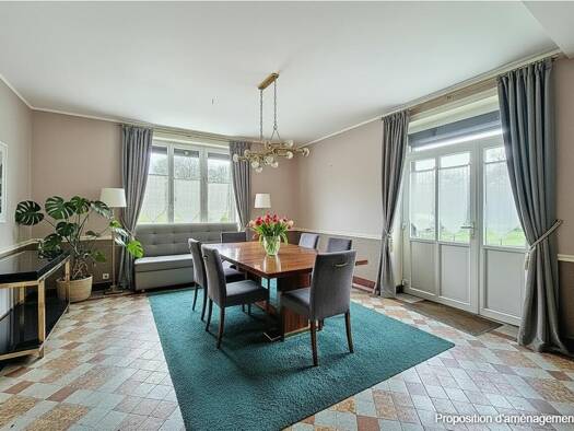 Maison à vendre 168 000 € 6 pièces 4 chambres 122 m² 1 500 m² de terrain Alençon 61000