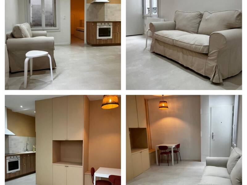 Maison à louer, 33m², PARIS 18E