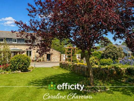 Maison de plain-pied à vendre 298 000 € 6 pièces 3 chambres 165 m² 3 000 m² de terrain Le Merzer 22200