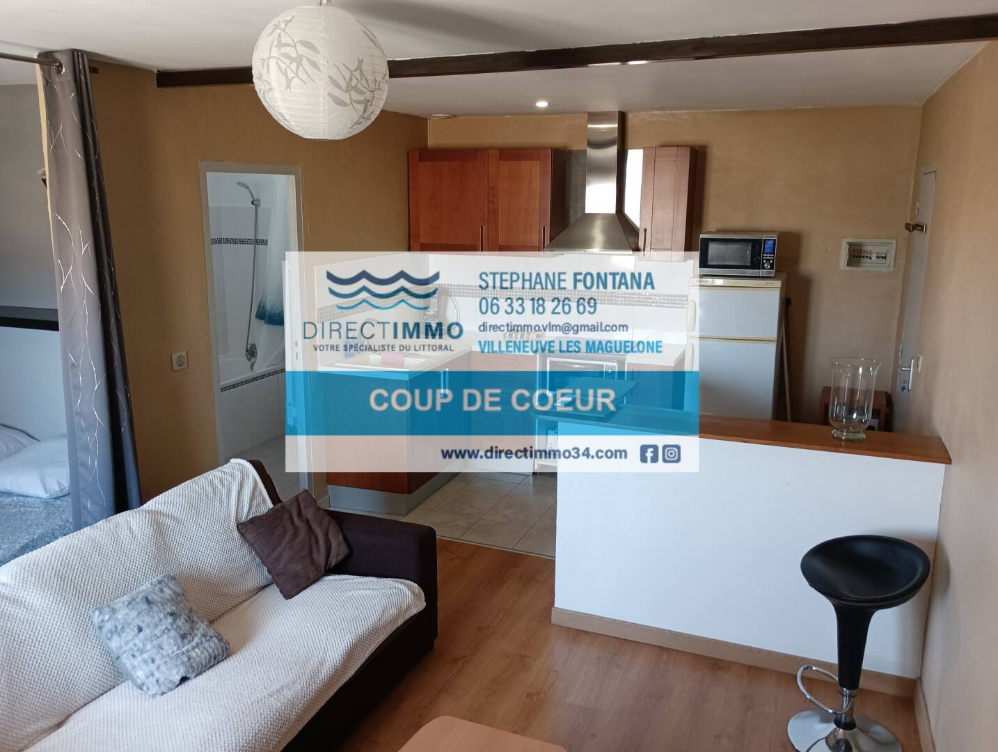 Maison à vendre, 30m², VILLENEUVE LES MAGUELONE