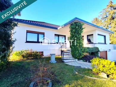 Maison de plain-pied à vendre 229 900 € 6 pièces 3 chambres 133 m² 1 307 m² de terrain Neuland Sud-Breckelberg Creutzwald 57150