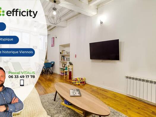 Appartement à vendre 179 900 € 3 pièces 2 chambres 86 m² Étage 1/3 Les-Collines Vienne 38200