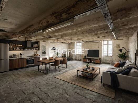 Loft à vendre 160 000 € 3 pièces 100 m² Étage 3/6 Les Grandes Carmes Marseille 2ème arrondissement 13002