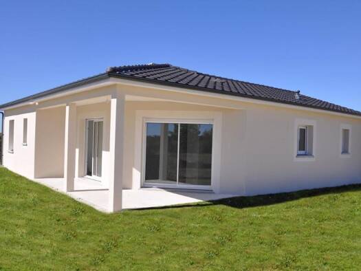 Terrain avec maison neuve à vendre 169 000 € 5 pièces 4 chambres 90 m² Négrondes 24460