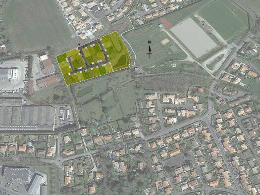 Terrain constructible viabilisé à vendre 57 000 € 338 m² de terrain Le Poiré-sur-Vie 85170