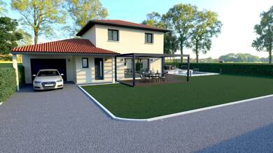 Terrain avec maison neuve à vendre 435 000 € Reyrieux 01600