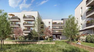 Appartement à vendre - Neuf 126 284 € 1 pièce 26,9 m² 1er étage disponible à partir du 31/03/2028 Montaigu Nord Est Melun 77000
