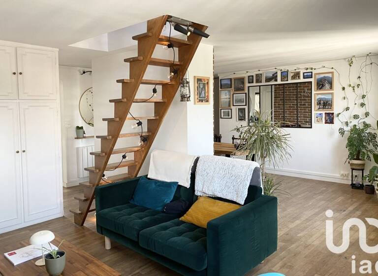 Duplex à vendre 219 000 € 3 pièces 2<br/>chambres 63 m²<br/>superficie 5/6<br/>étage Vieux Marché-Cathédrale Rouen 76000