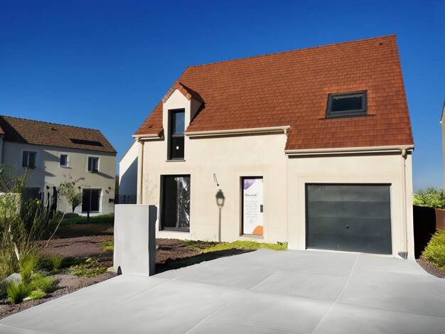 Terrain avec maison neuve à vendre 319 536 € Mézy-sur-Seine 78250